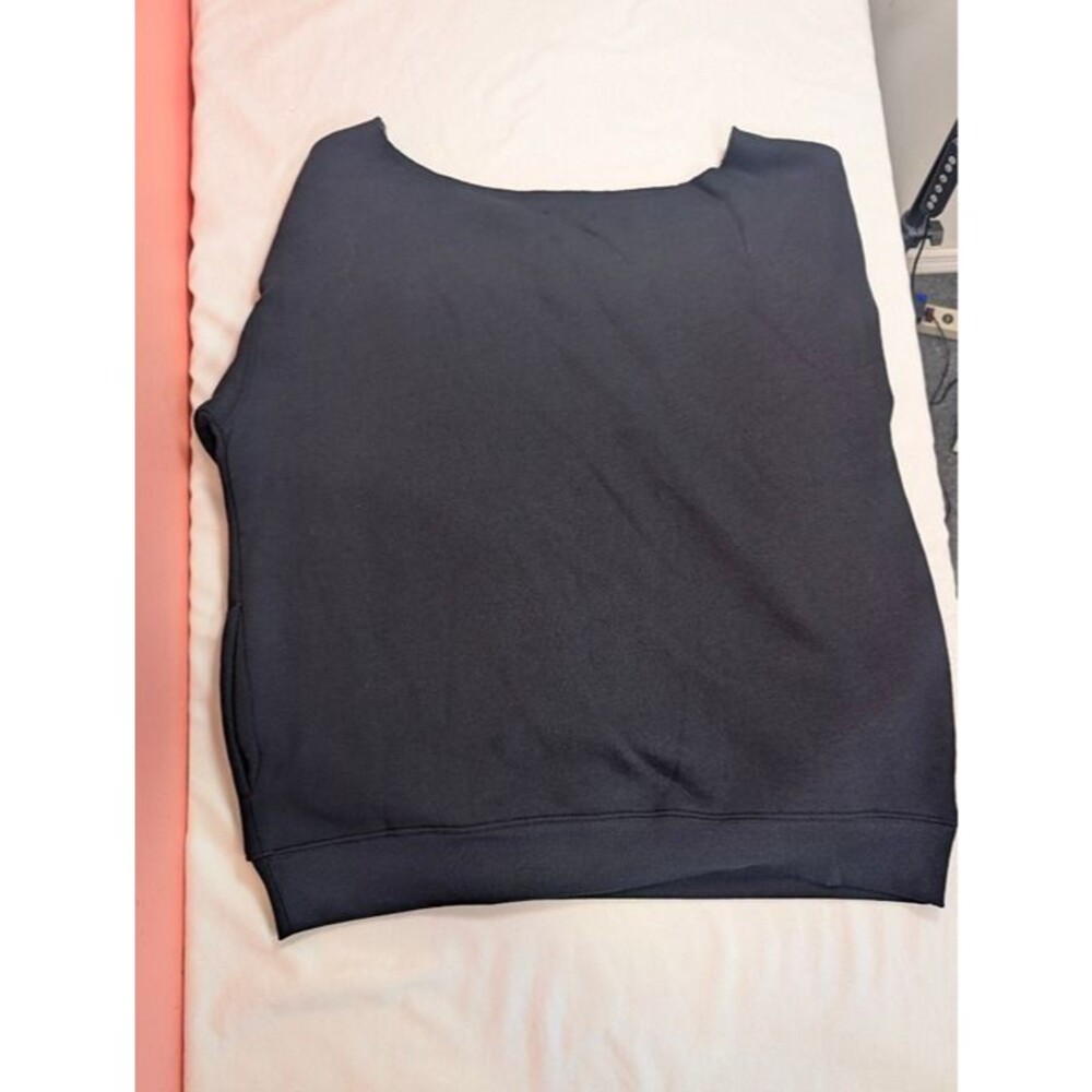 Women's Wild Fable Off the Shoulder Pullover Sweatshirt Black XS - Picture 3 of 8